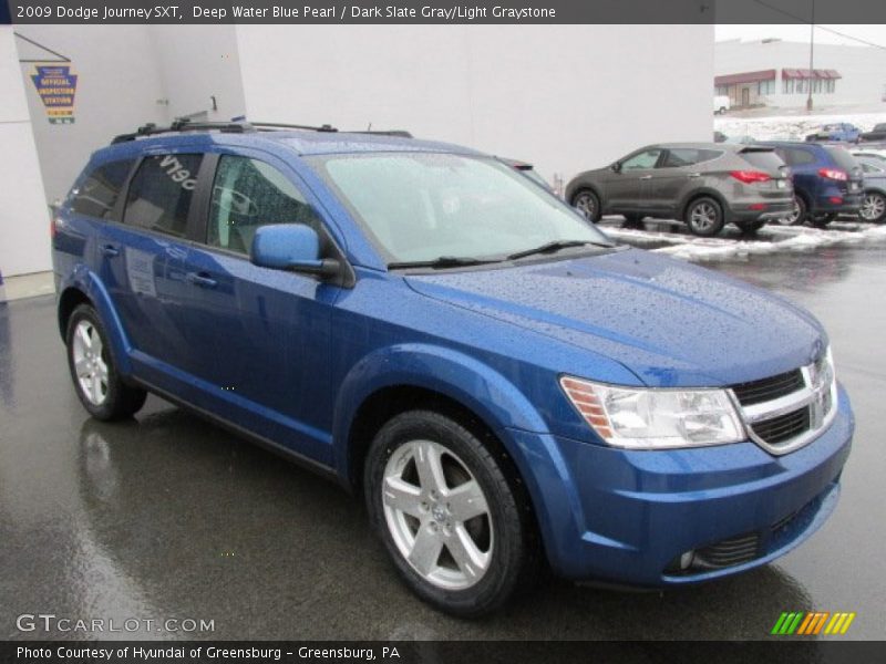 Deep Water Blue Pearl / Dark Slate Gray/Light Graystone 2009 Dodge Journey SXT
