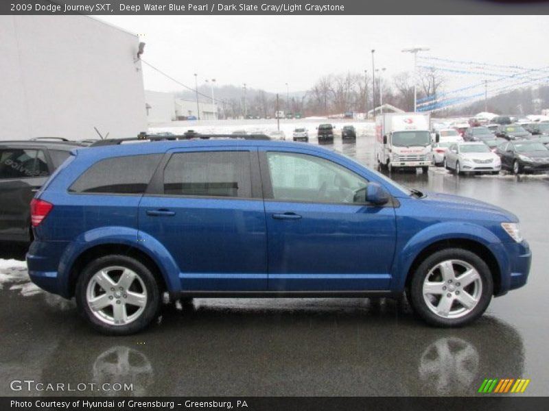 Deep Water Blue Pearl / Dark Slate Gray/Light Graystone 2009 Dodge Journey SXT