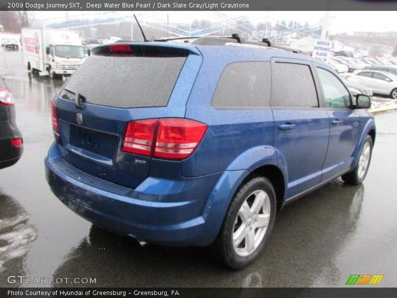Deep Water Blue Pearl / Dark Slate Gray/Light Graystone 2009 Dodge Journey SXT
