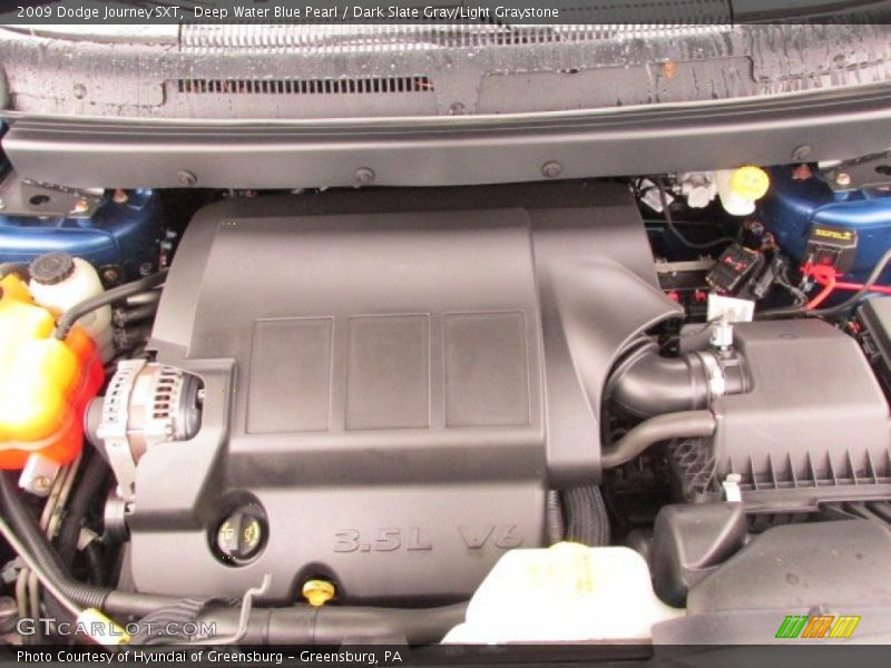 Deep Water Blue Pearl / Dark Slate Gray/Light Graystone 2009 Dodge Journey SXT