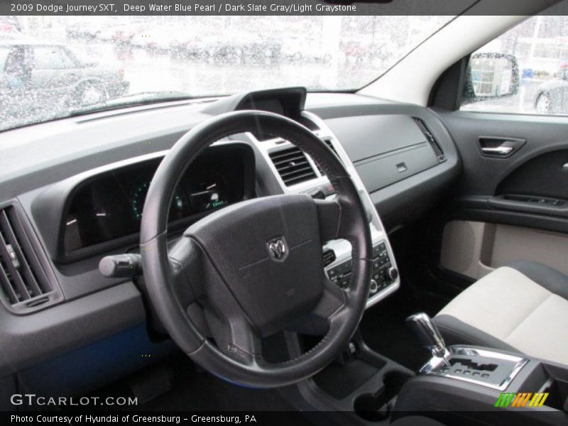 Deep Water Blue Pearl / Dark Slate Gray/Light Graystone 2009 Dodge Journey SXT