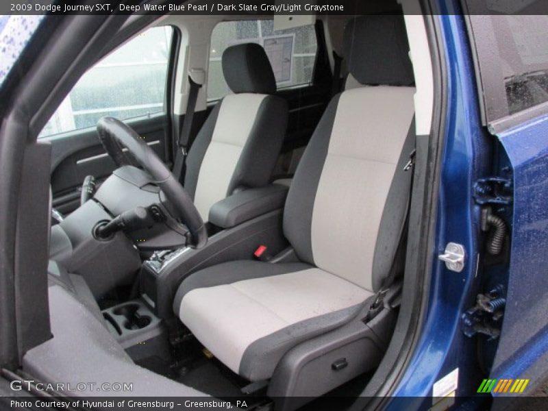 Deep Water Blue Pearl / Dark Slate Gray/Light Graystone 2009 Dodge Journey SXT