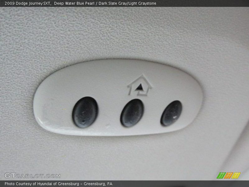 Deep Water Blue Pearl / Dark Slate Gray/Light Graystone 2009 Dodge Journey SXT