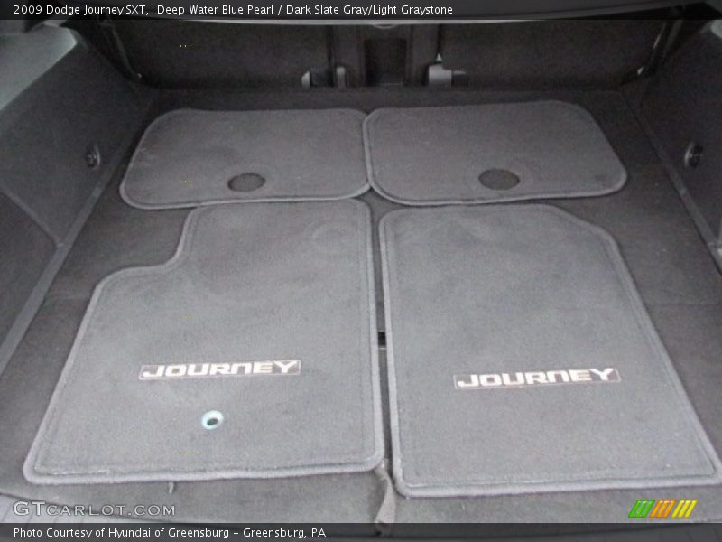 Deep Water Blue Pearl / Dark Slate Gray/Light Graystone 2009 Dodge Journey SXT