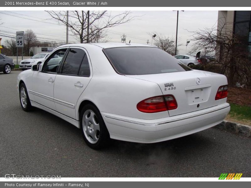 Glacier White / Ash 2001 Mercedes-Benz E 430 Sedan