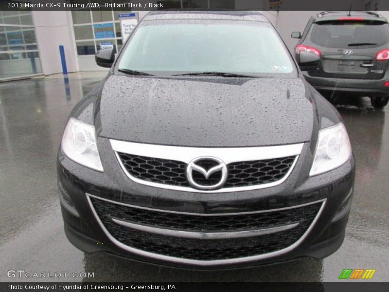 Brilliant Black / Black 2011 Mazda CX-9 Touring AWD