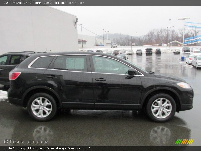 Brilliant Black / Black 2011 Mazda CX-9 Touring AWD