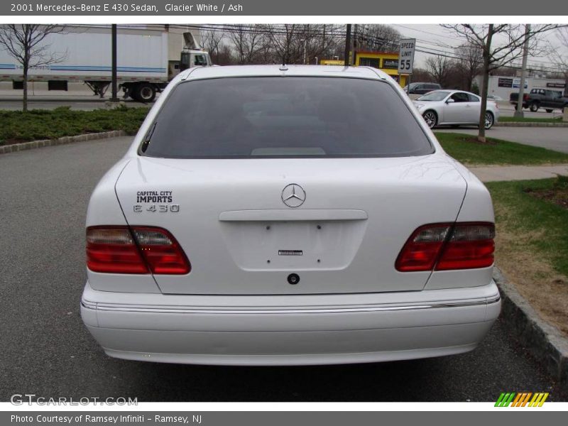 Glacier White / Ash 2001 Mercedes-Benz E 430 Sedan