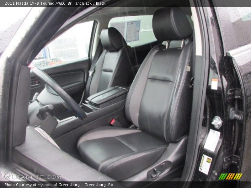 Brilliant Black / Black 2011 Mazda CX-9 Touring AWD