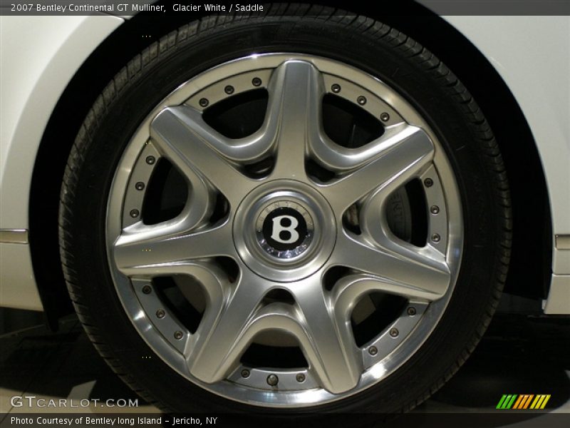Glacier White / Saddle 2007 Bentley Continental GT Mulliner