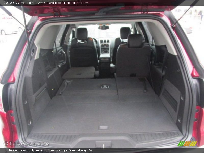 Red Jewel Tintcoat / Ebony 2010 GMC Acadia SLT AWD
