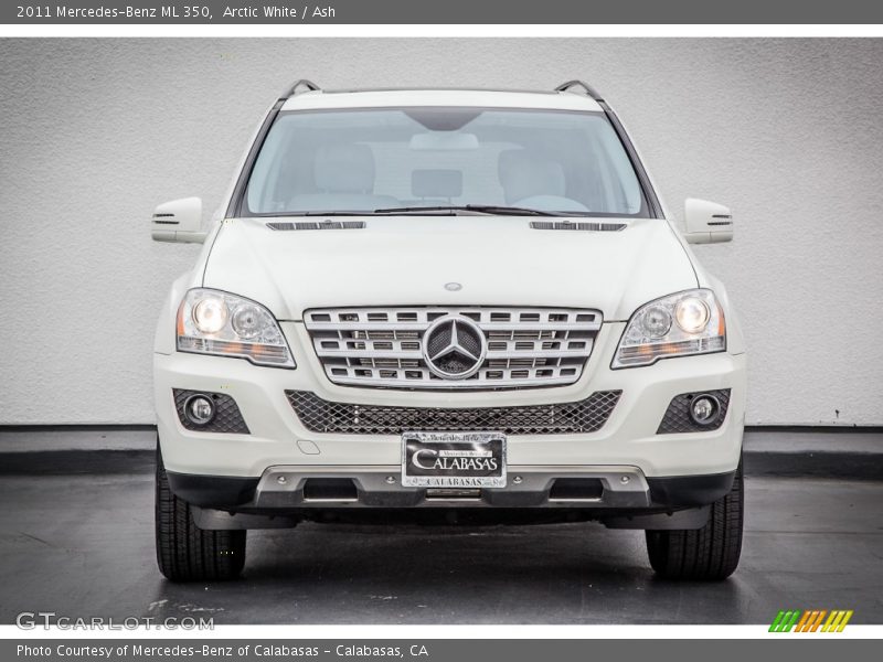 Arctic White / Ash 2011 Mercedes-Benz ML 350