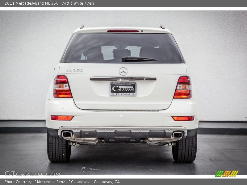 Arctic White / Ash 2011 Mercedes-Benz ML 350