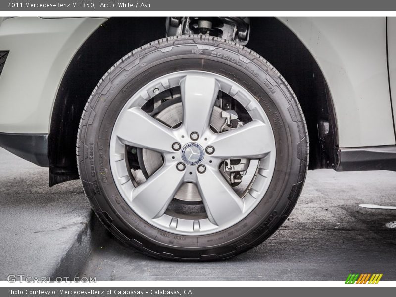 Arctic White / Ash 2011 Mercedes-Benz ML 350