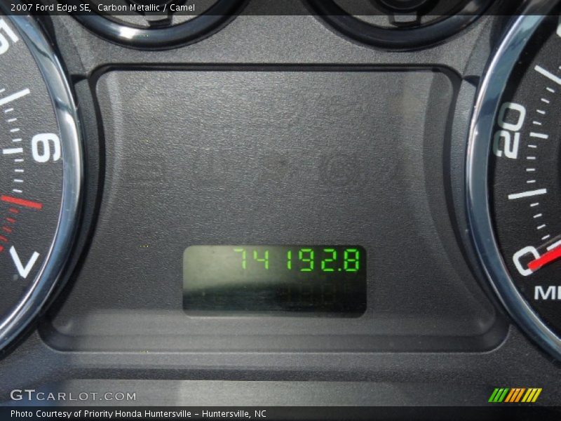 Carbon Metallic / Camel 2007 Ford Edge SE