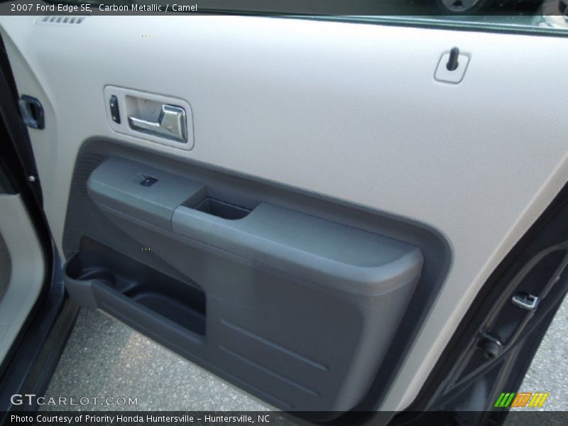 Carbon Metallic / Camel 2007 Ford Edge SE