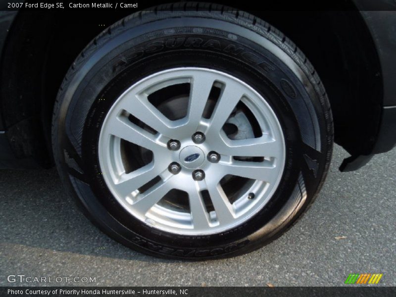 Carbon Metallic / Camel 2007 Ford Edge SE