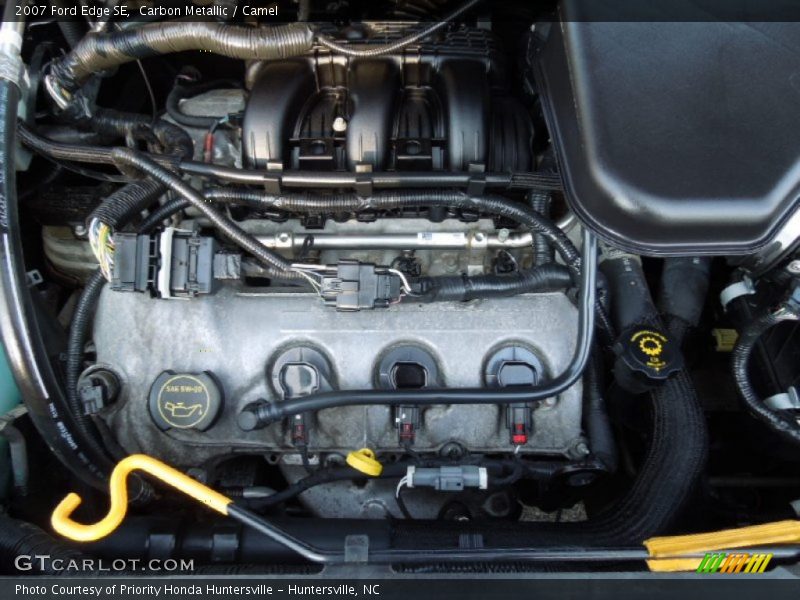 Carbon Metallic / Camel 2007 Ford Edge SE