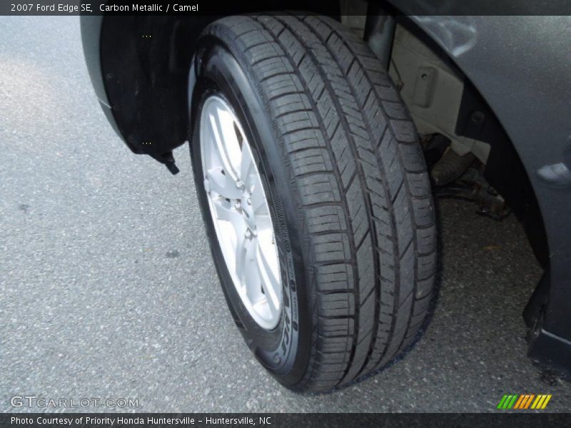 Carbon Metallic / Camel 2007 Ford Edge SE