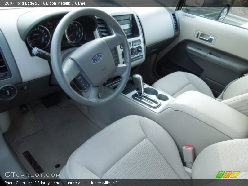 Carbon Metallic / Camel 2007 Ford Edge SE