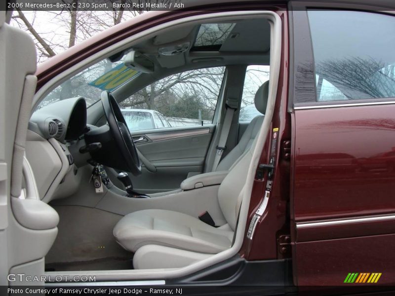Barolo Red Metallic / Ash 2006 Mercedes-Benz C 230 Sport