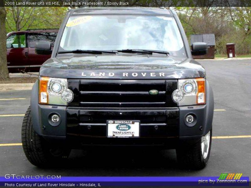 Java Black Pearlescent / Ebony Black 2008 Land Rover LR3 V8 HSE