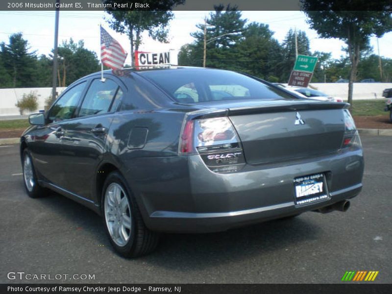 Titanium Pearl / Black 2006 Mitsubishi Galant ES