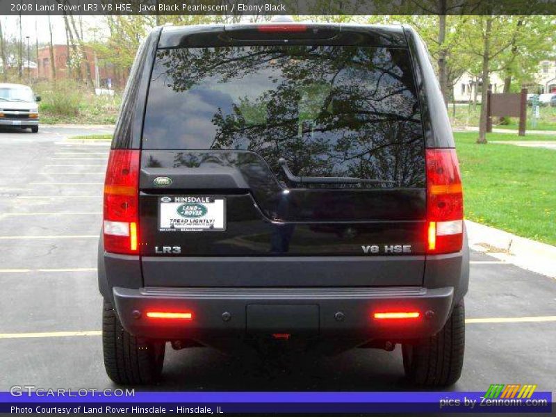 Java Black Pearlescent / Ebony Black 2008 Land Rover LR3 V8 HSE