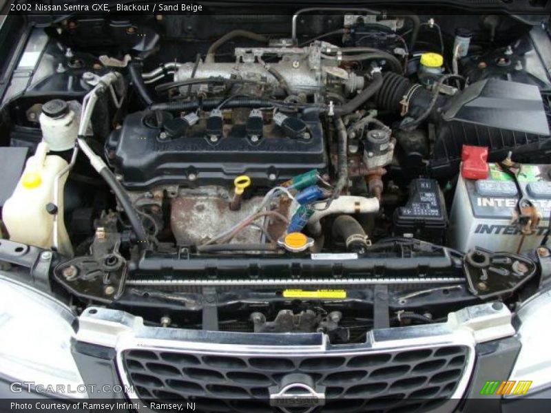 Blackout / Sand Beige 2002 Nissan Sentra GXE