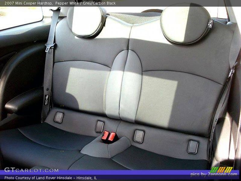 Pepper White / Grey/Carbon Black 2007 Mini Cooper Hardtop