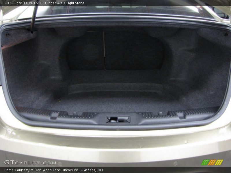  2012 Taurus SEL Trunk