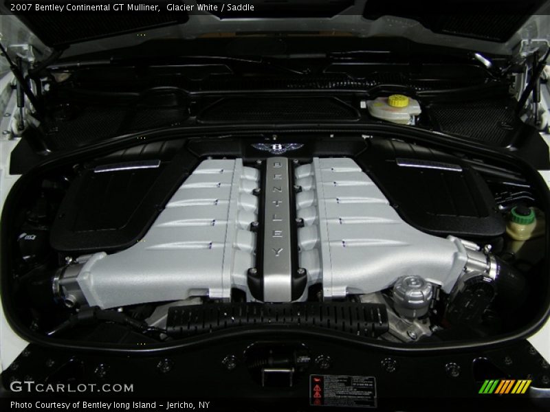 Glacier White / Saddle 2007 Bentley Continental GT Mulliner
