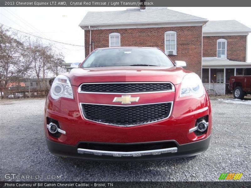 Crystal Red Tintcoat / Light Titanium/Jet Black 2013 Chevrolet Equinox LTZ AWD