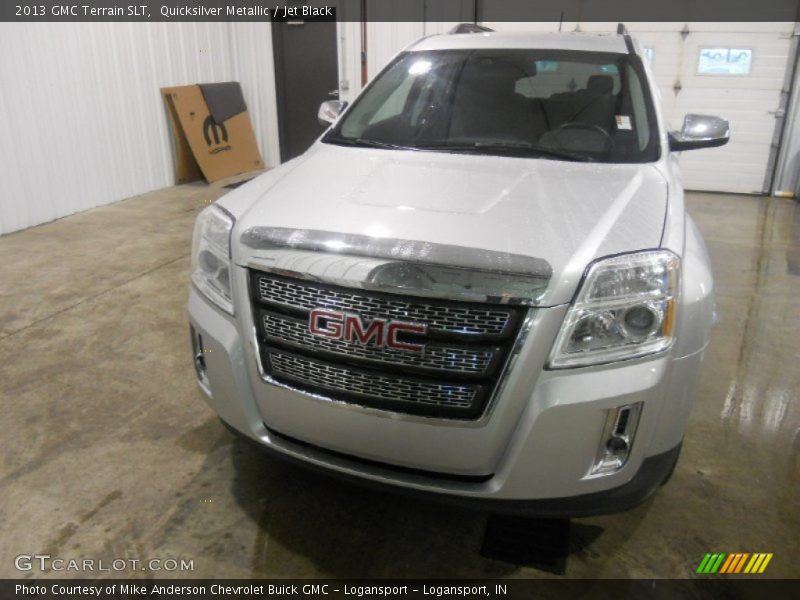 Quicksilver Metallic / Jet Black 2013 GMC Terrain SLT