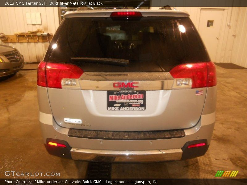 Quicksilver Metallic / Jet Black 2013 GMC Terrain SLT