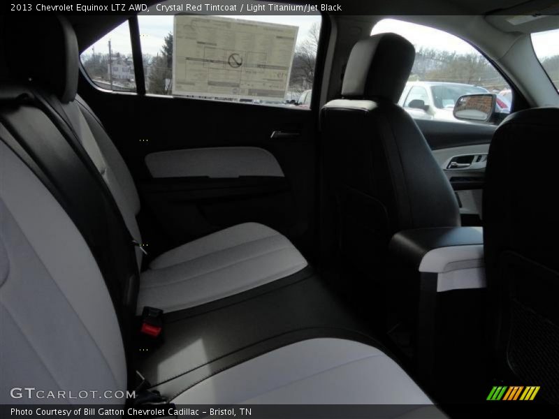 Crystal Red Tintcoat / Light Titanium/Jet Black 2013 Chevrolet Equinox LTZ AWD