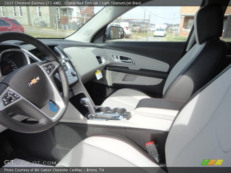 Crystal Red Tintcoat / Light Titanium/Jet Black 2013 Chevrolet Equinox LTZ AWD