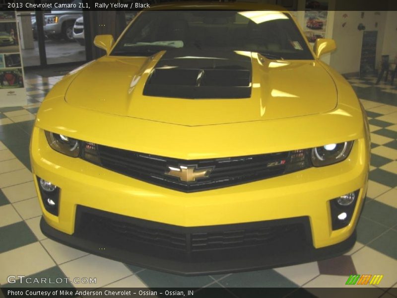 Rally Yellow / Black 2013 Chevrolet Camaro ZL1
