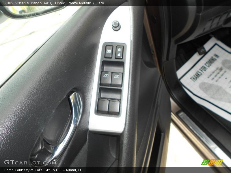 Tinted Bronze Metallic / Black 2009 Nissan Murano S AWD