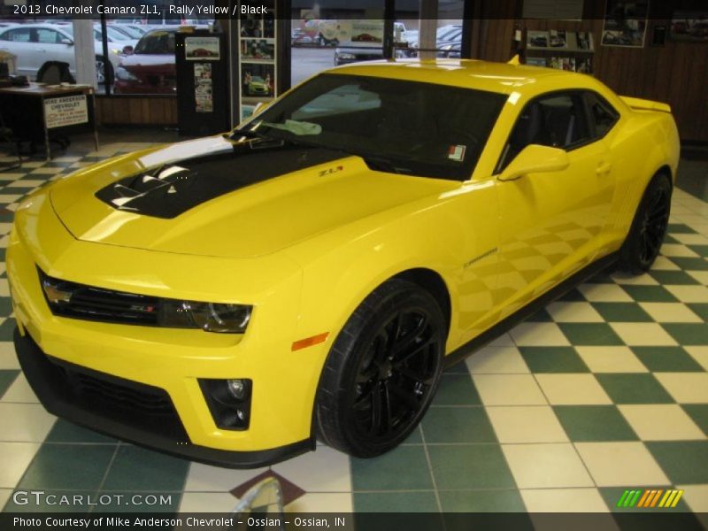 Front 3/4 View of 2013 Camaro ZL1