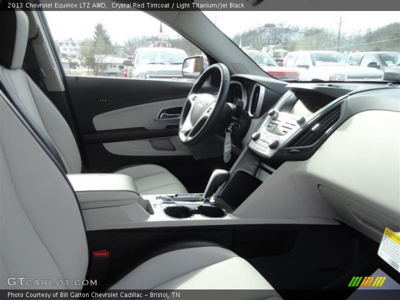 Crystal Red Tintcoat / Light Titanium/Jet Black 2013 Chevrolet Equinox LTZ AWD