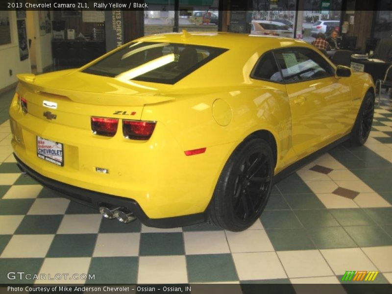 Rally Yellow / Black 2013 Chevrolet Camaro ZL1