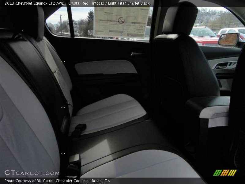 Crystal Red Tintcoat / Light Titanium/Jet Black 2013 Chevrolet Equinox LTZ AWD