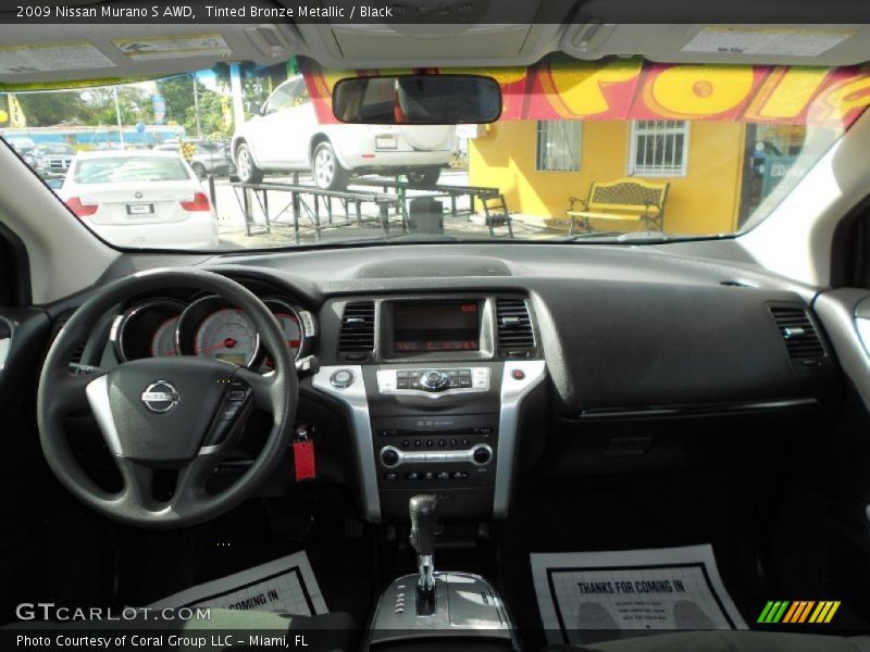 Tinted Bronze Metallic / Black 2009 Nissan Murano S AWD