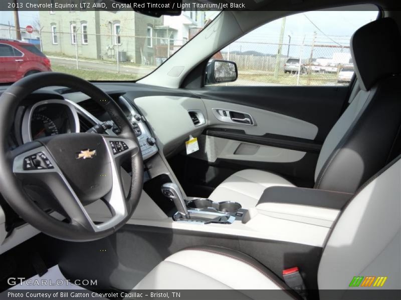 Crystal Red Tintcoat / Light Titanium/Jet Black 2013 Chevrolet Equinox LTZ AWD