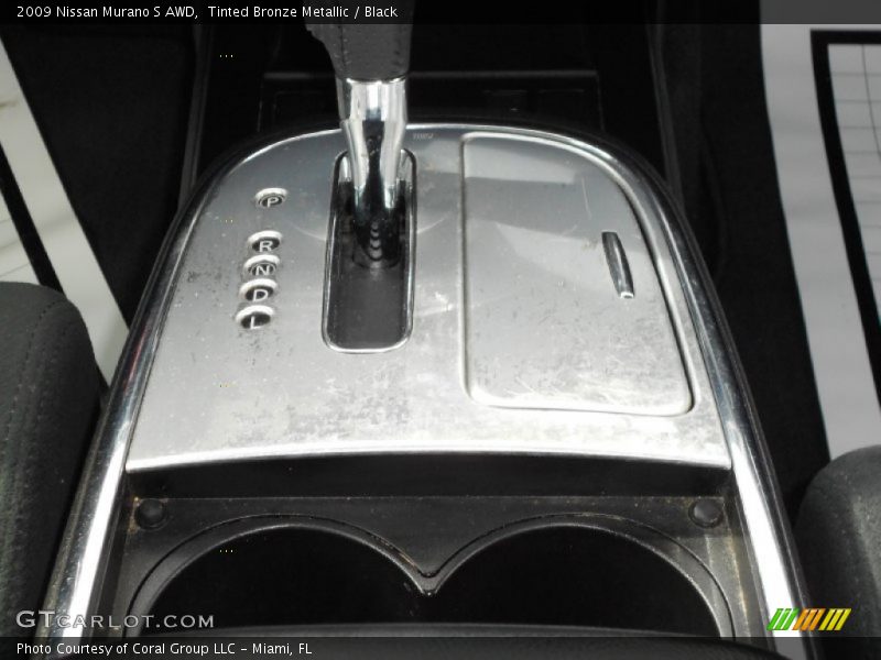 Tinted Bronze Metallic / Black 2009 Nissan Murano S AWD