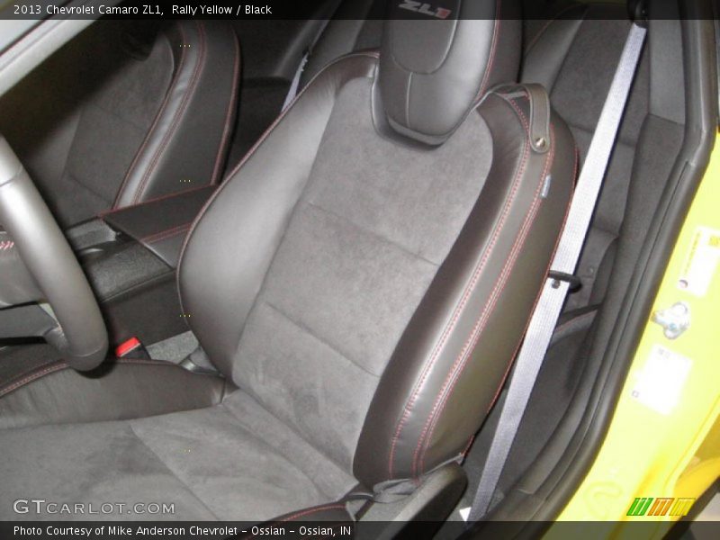 Front Seat of 2013 Camaro ZL1