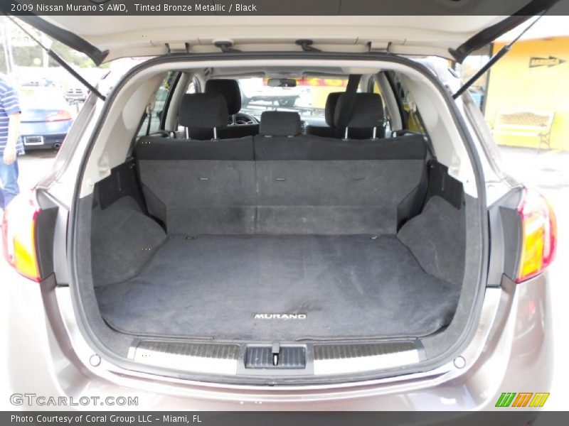 Tinted Bronze Metallic / Black 2009 Nissan Murano S AWD