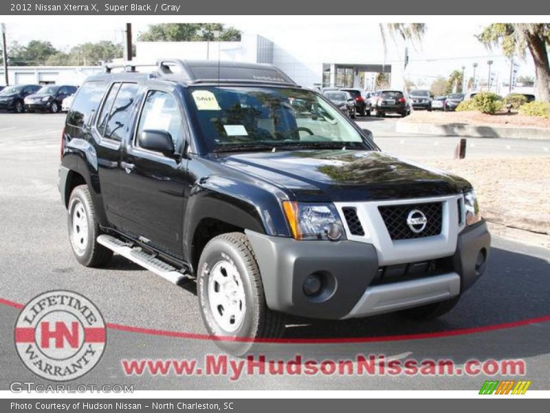 Super Black / Gray 2012 Nissan Xterra X