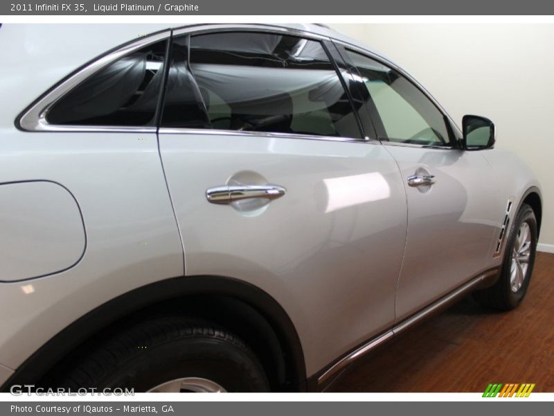 Liquid Platinum / Graphite 2011 Infiniti FX 35